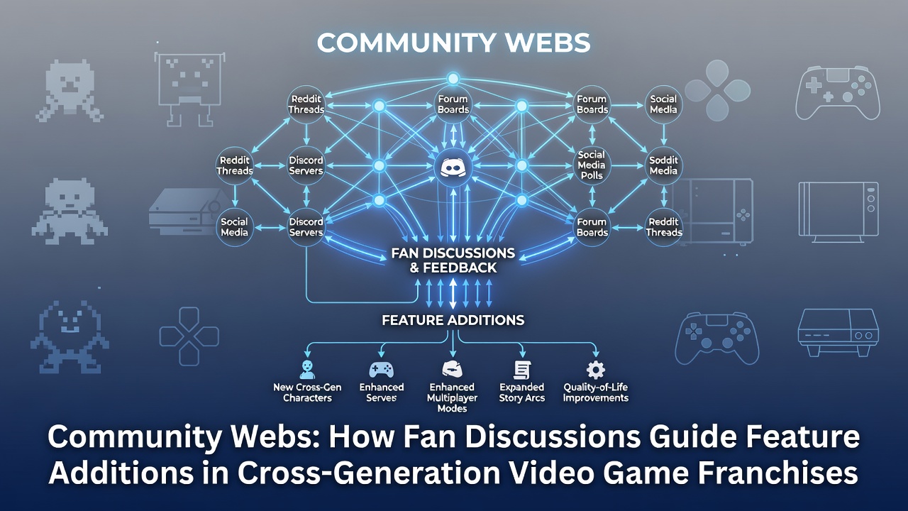 Fan community discussions on video game forums shaping franchise development